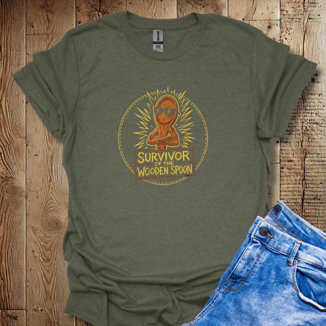 Wooden Spoon Survivor Lightweight Unisex T-shirt