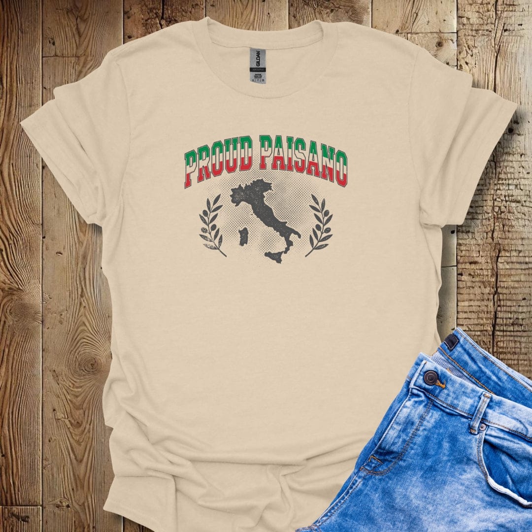 Proud Paisano Lightweight Unisex T-shirt