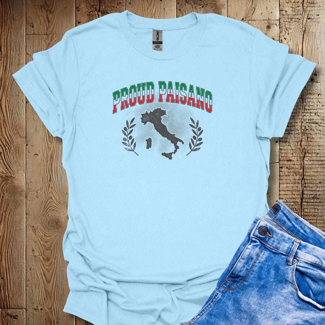 Proud Paisano Lightweight Unisex T-shirt
