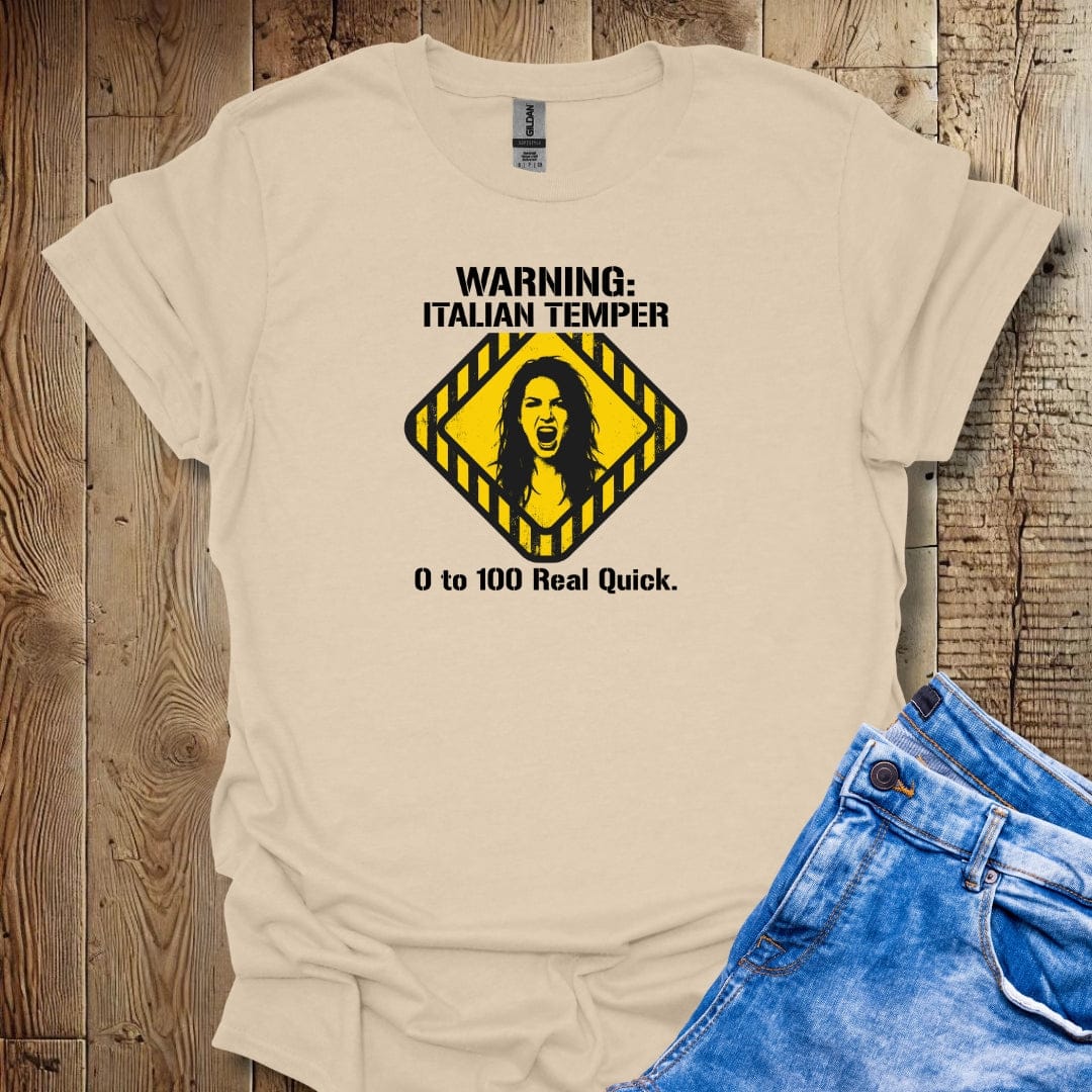 Italian Temper Lightweight Unisex T-shirt