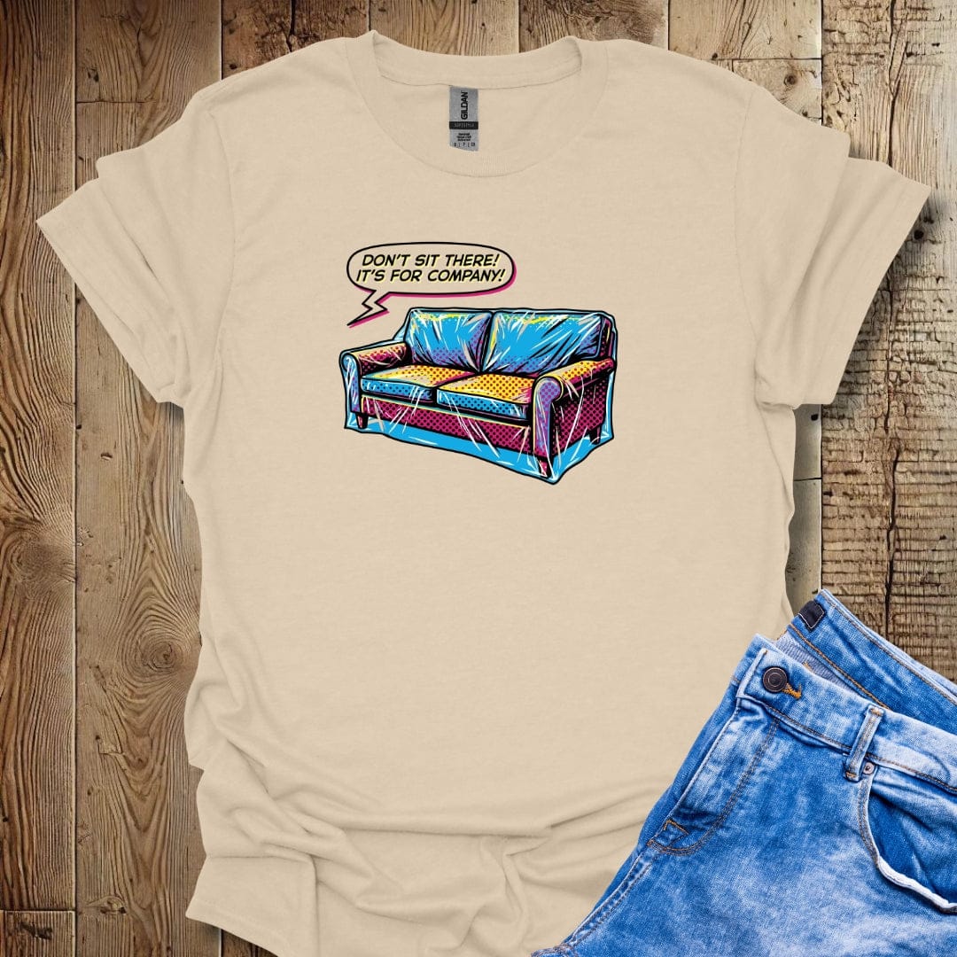 Plastic Couch Covers Lightweight Unisex T-shirt