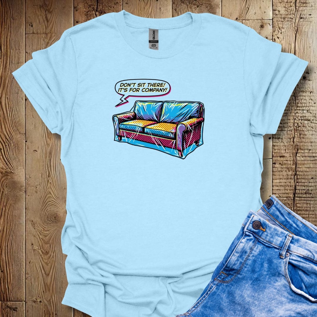 Plastic Couch Covers Lightweight Unisex T-shirt