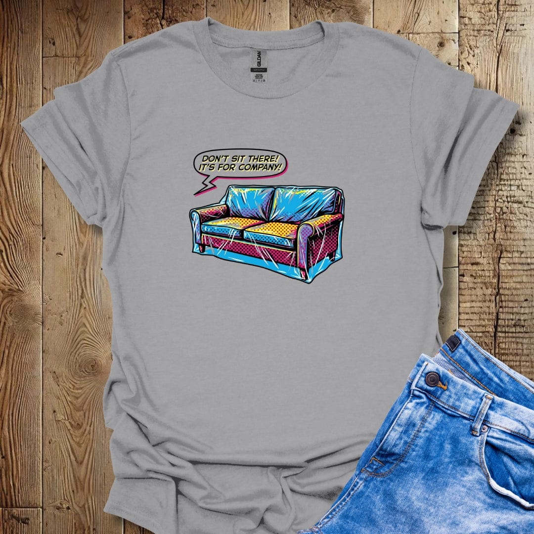 Plastic Couch Covers Lightweight Unisex T-shirt