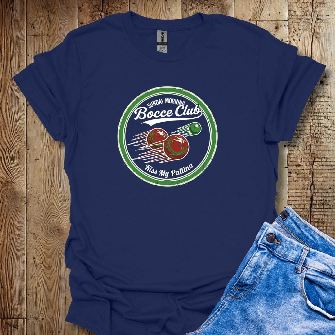 Sunday Morning Bocce Club Lightweight Unisex T-shirt