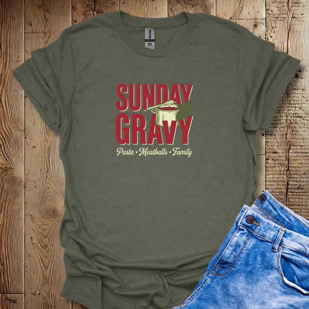 Sunday Gravy Lightweight Unisex T-shirt