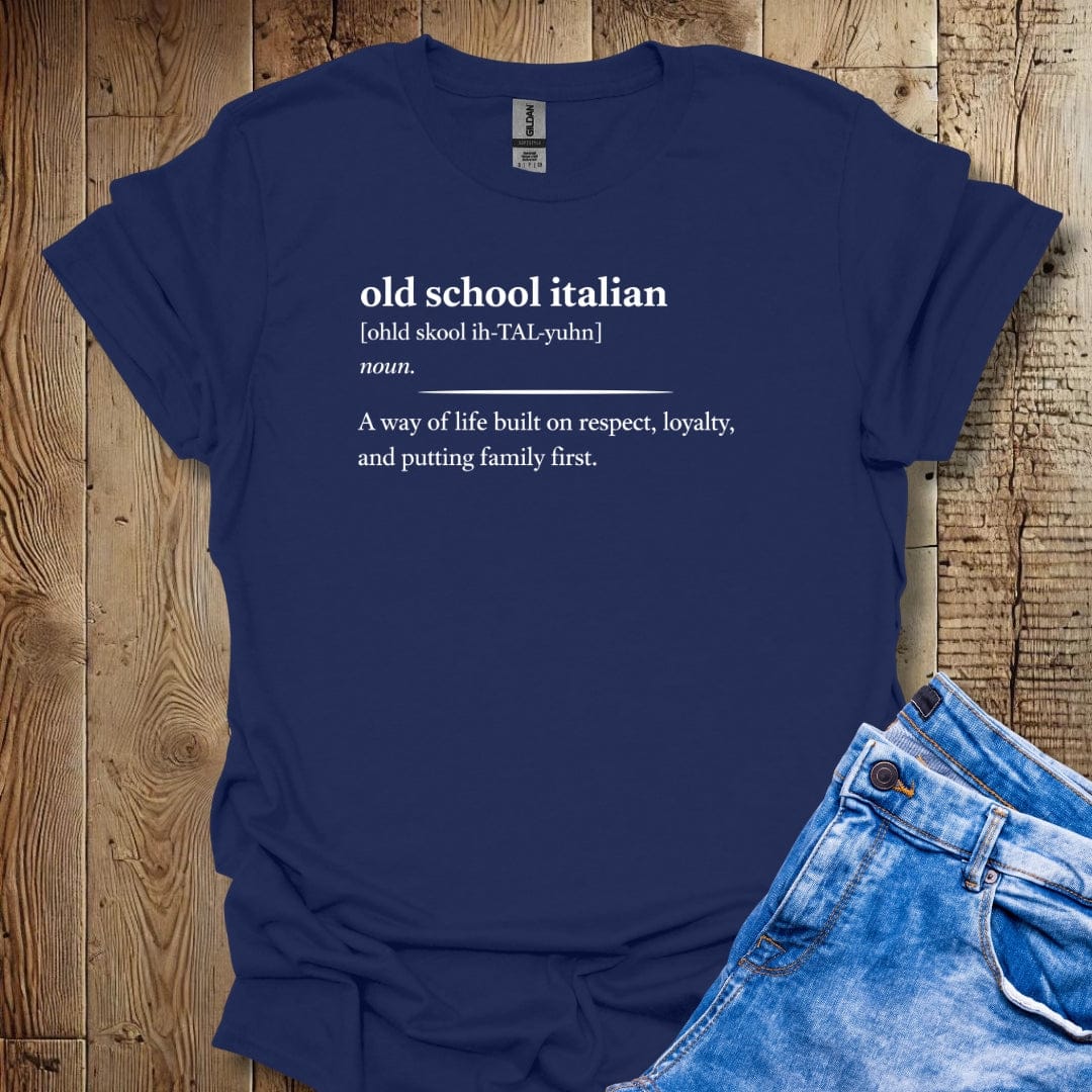 Old School Italian Definition Lightweight Unisex T-shirt