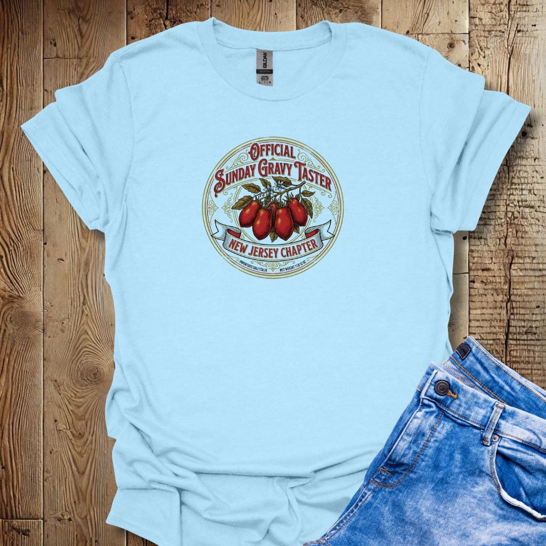 Official Sunday Gravy Taster New Jersey Chapter Lightweight Unisex T-shirt