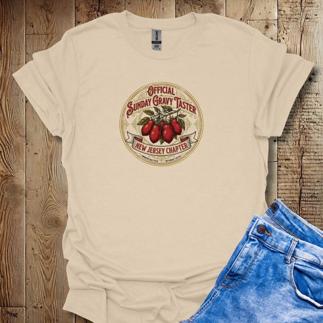 Official Sunday Gravy Taster New Jersey Chapter Lightweight Unisex T-shirt