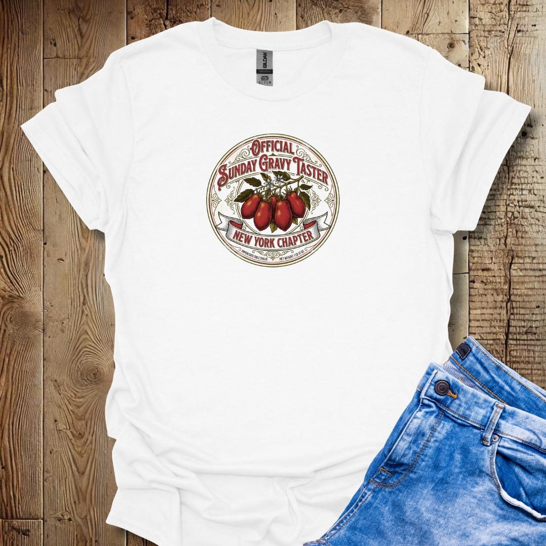 Official Sunday Gravy Taster New York Chapter Lightweight Unisex T-shirt