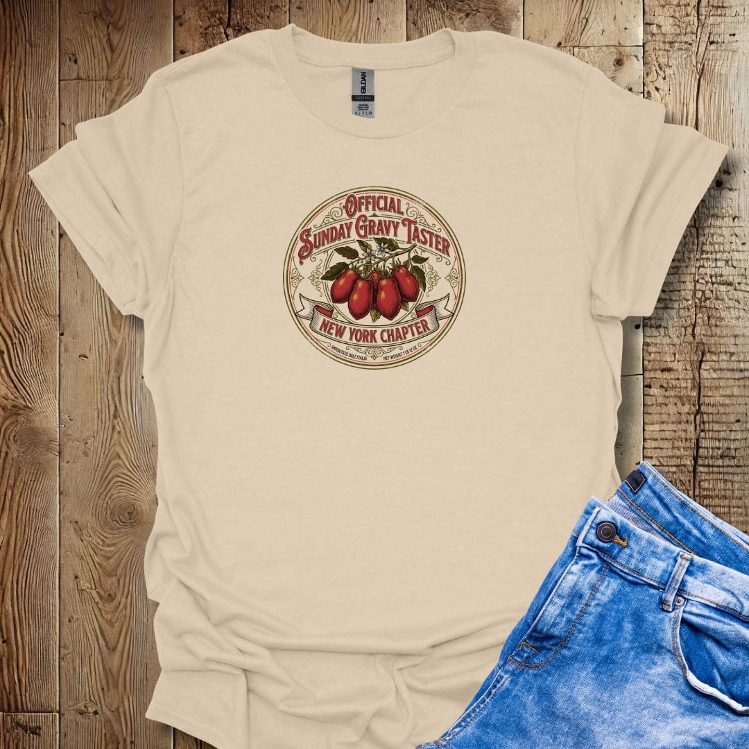 Official Sunday Gravy Taster New York Chapter Lightweight Unisex T-shirt