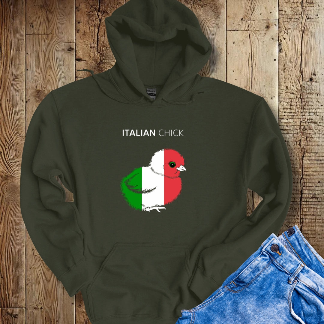 Italian Chick Hoodie Sweatshirt