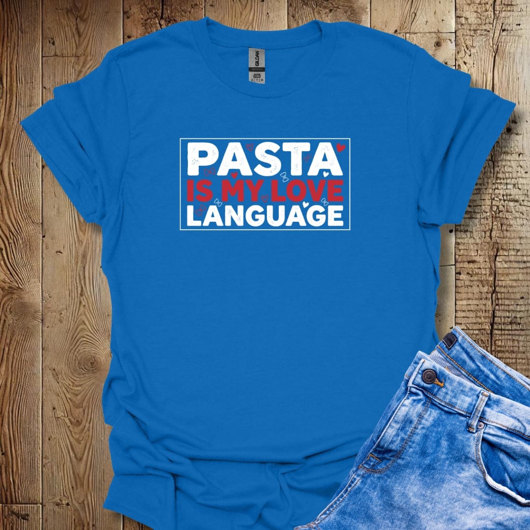 Pasta is My Love Language Lightweight Unisex T-shirt