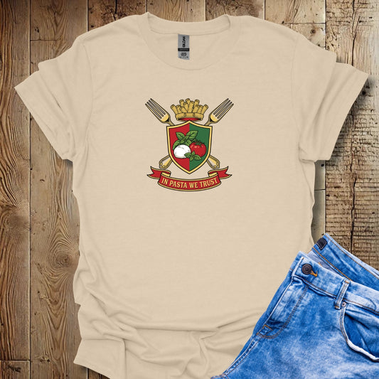 In Pasta We Trust Lightweight Unisex T-shirt