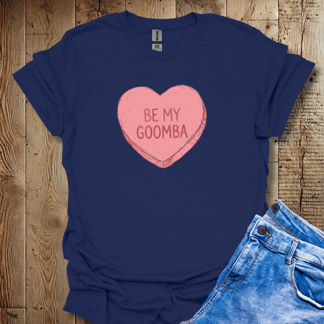 Be My Goombah Candy Heart Valentine's Day Lightweight Unisex T-shirt