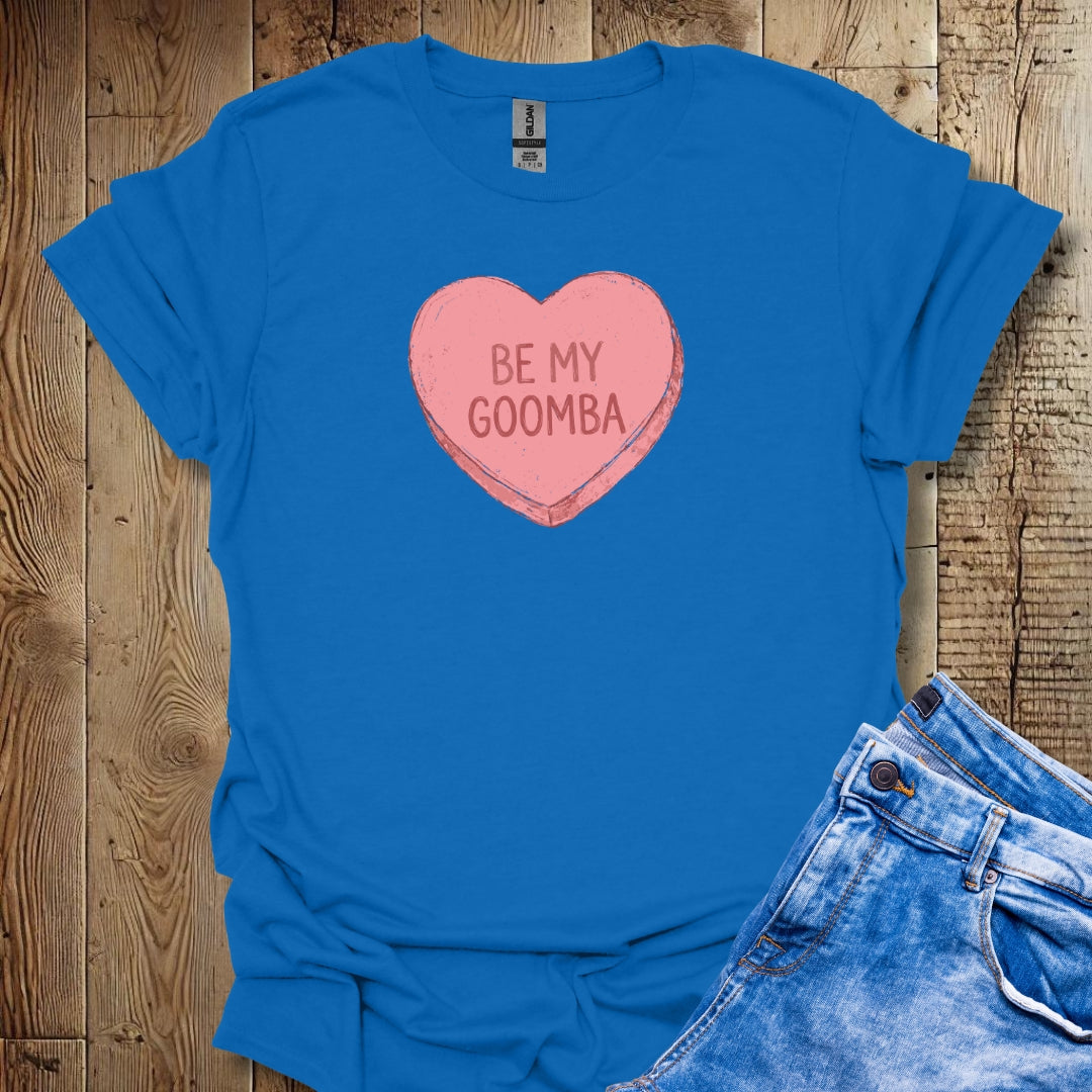 Be My Goombah Candy Heart Valentine's Day Lightweight Unisex T-shirt