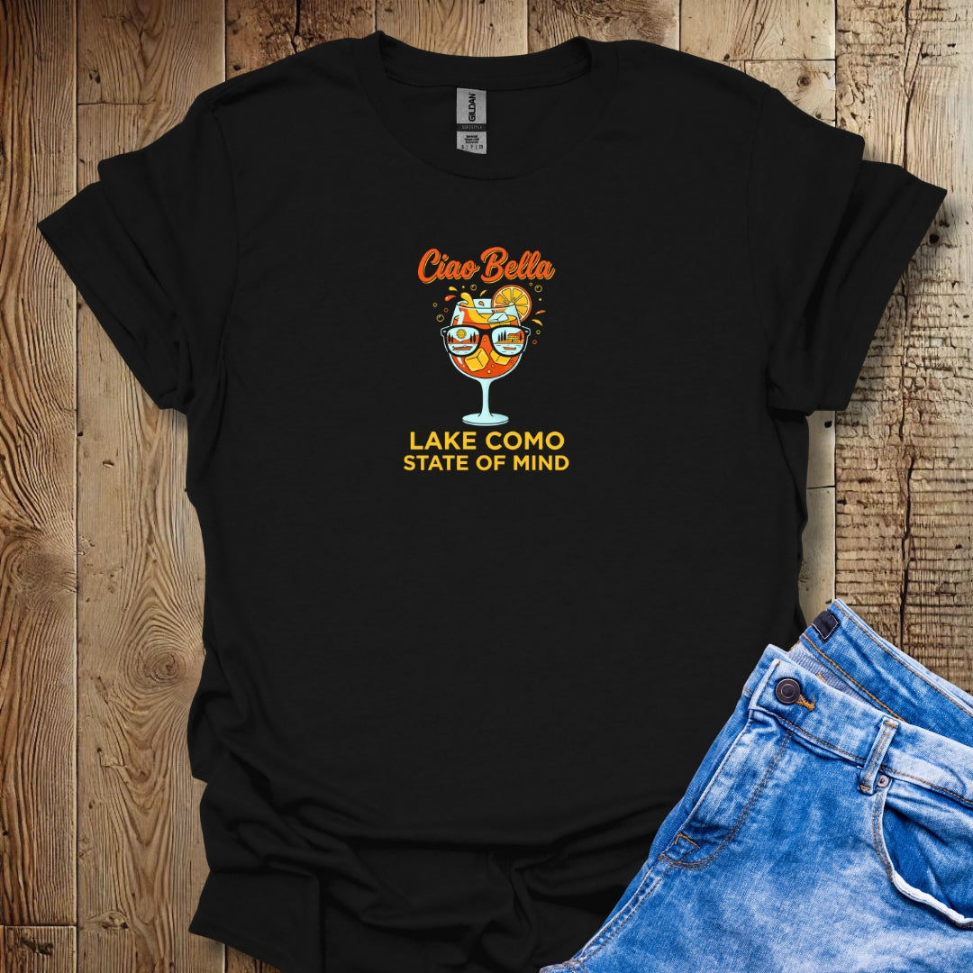 Ciao Bella Lake Como State of Mind Lightweight Unisex T-shirt