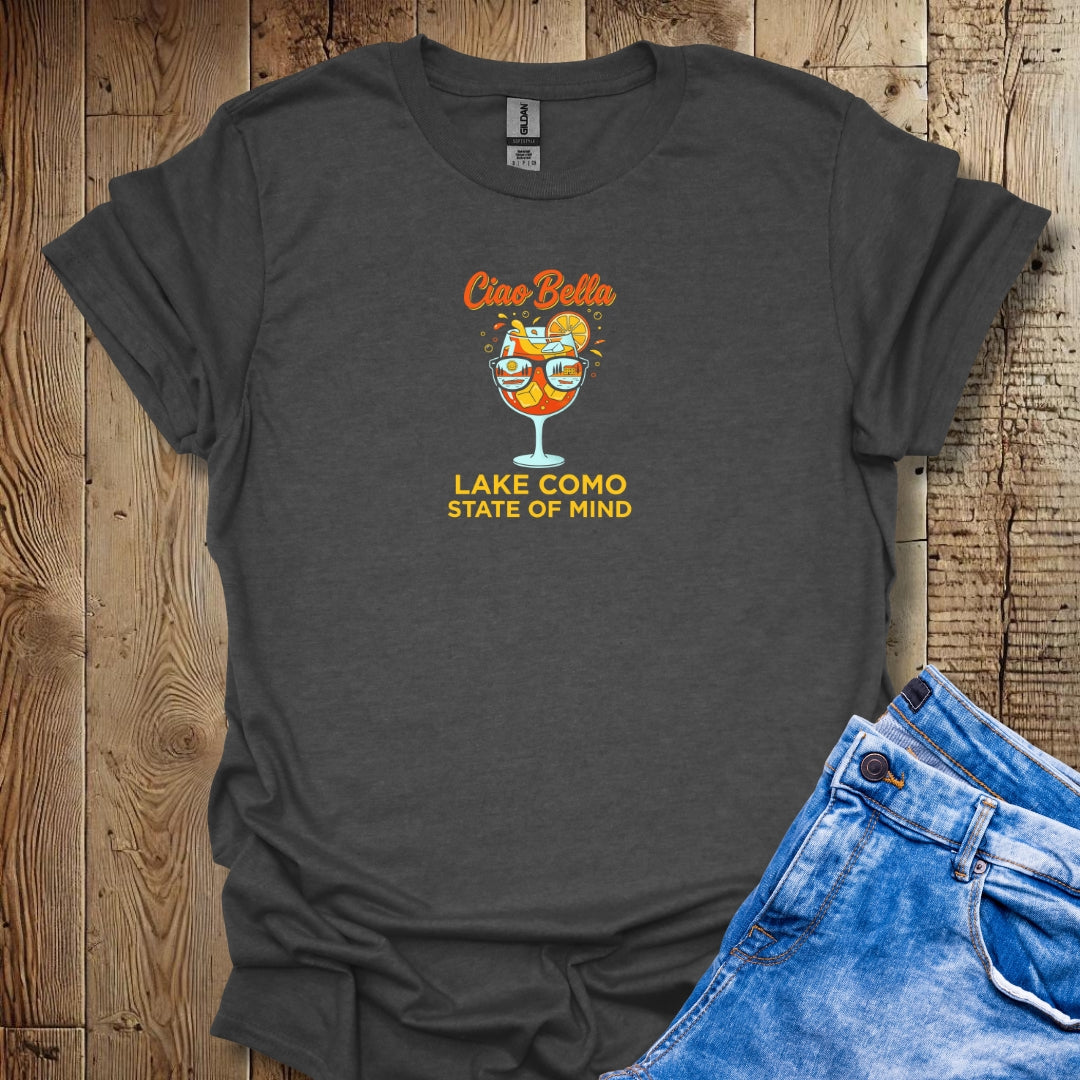 Ciao Bella Lake Como State of Mind Lightweight Unisex T-shirt