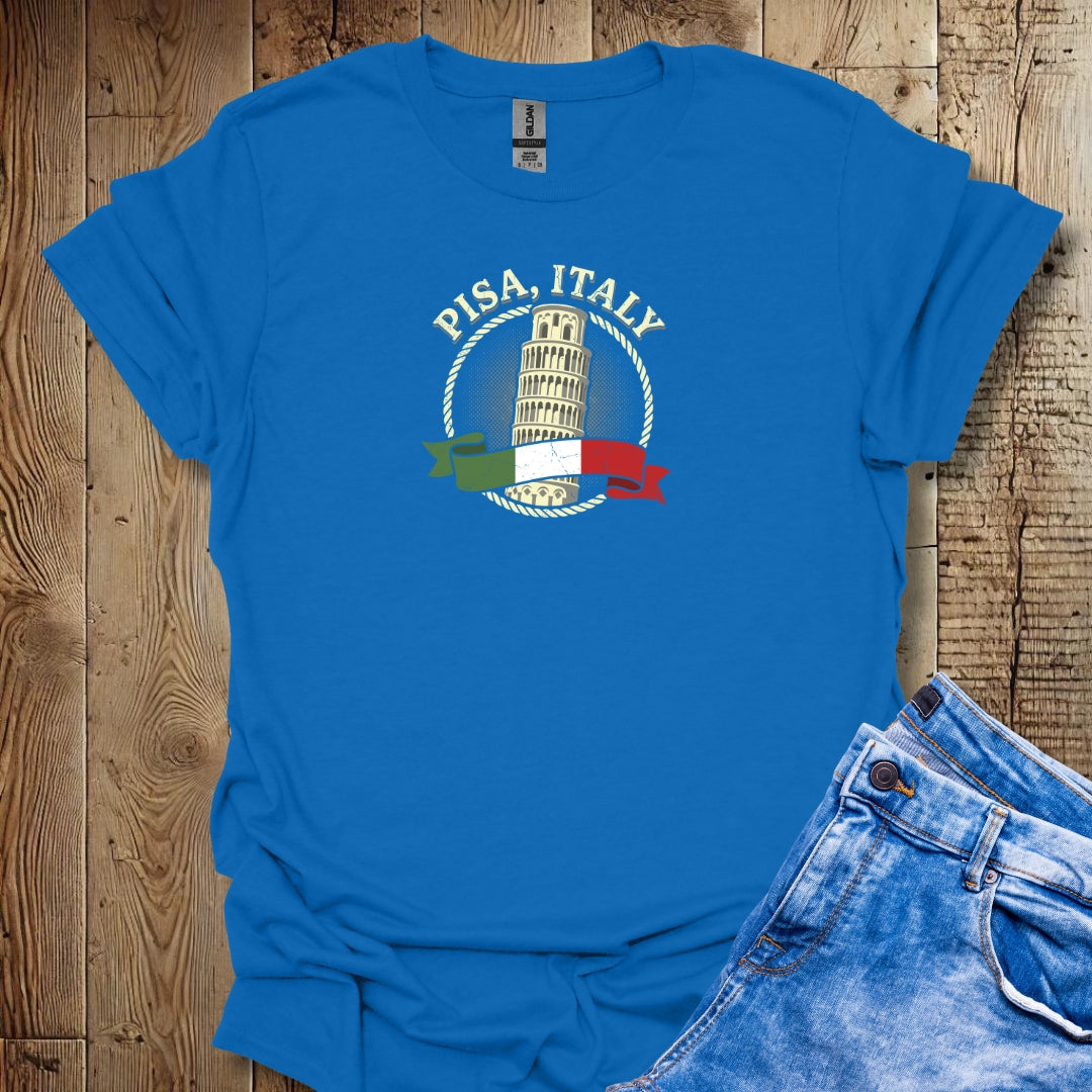 Pisa Italy Lightweight Unisex T-shirt