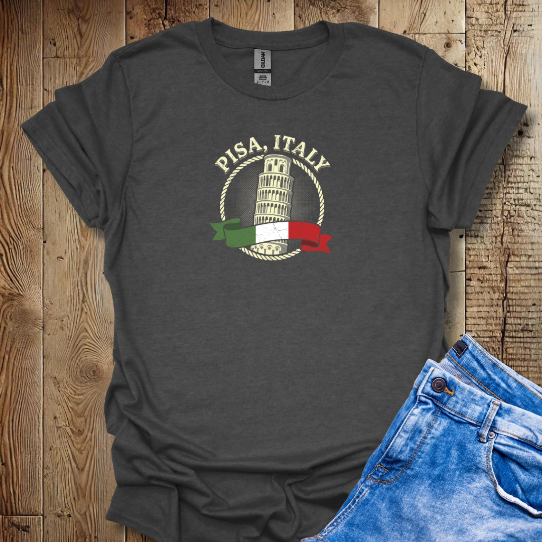 Pisa Italy Lightweight Unisex T-shirt
