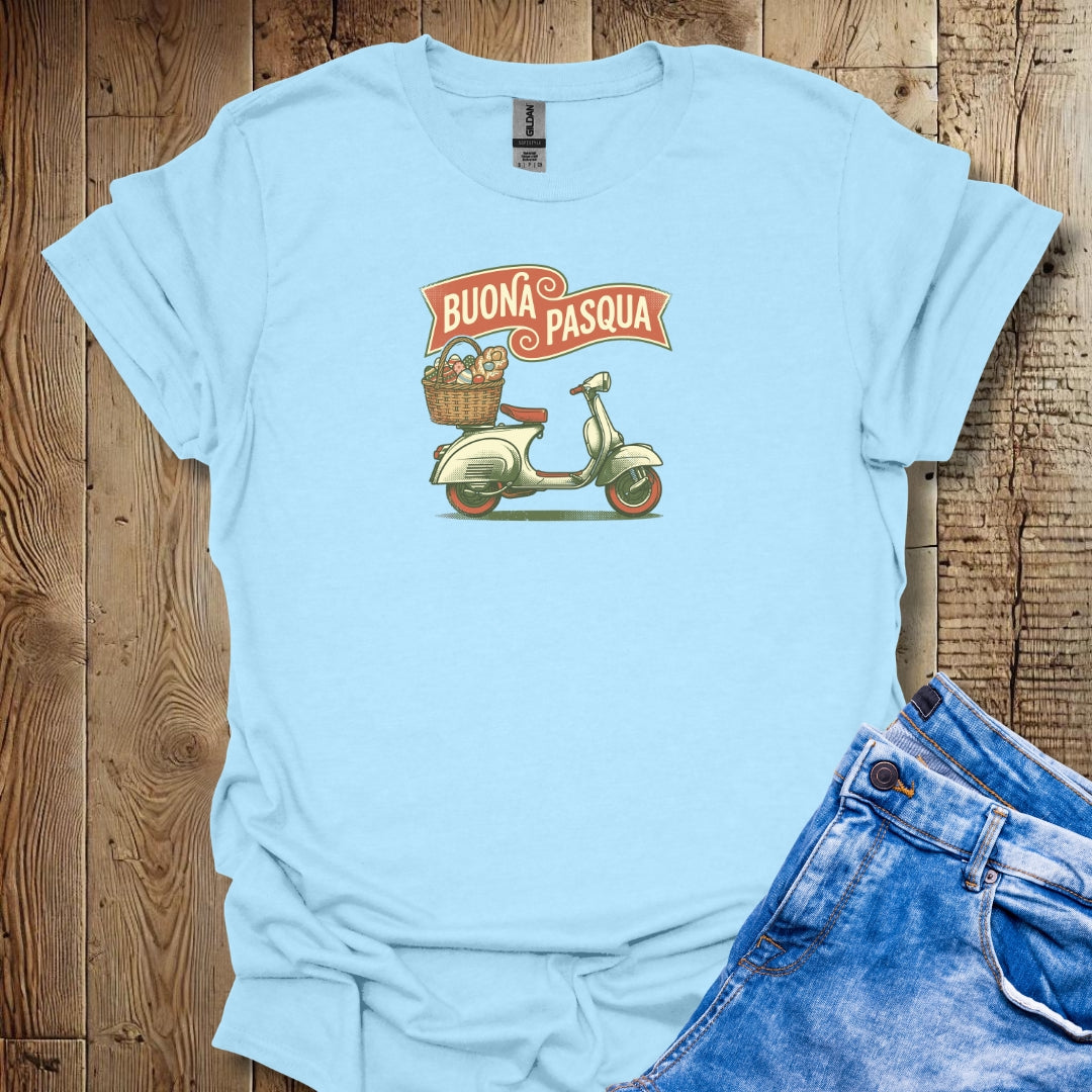 Buona Pasqua Vespa Lightweight Unisex T-shirt