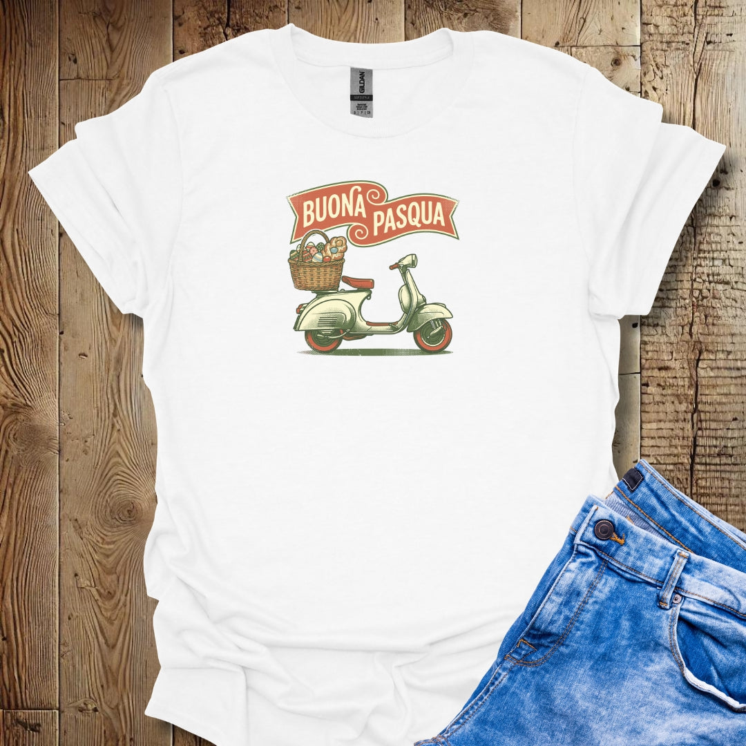Buona Pasqua Vespa Lightweight Unisex T-shirt