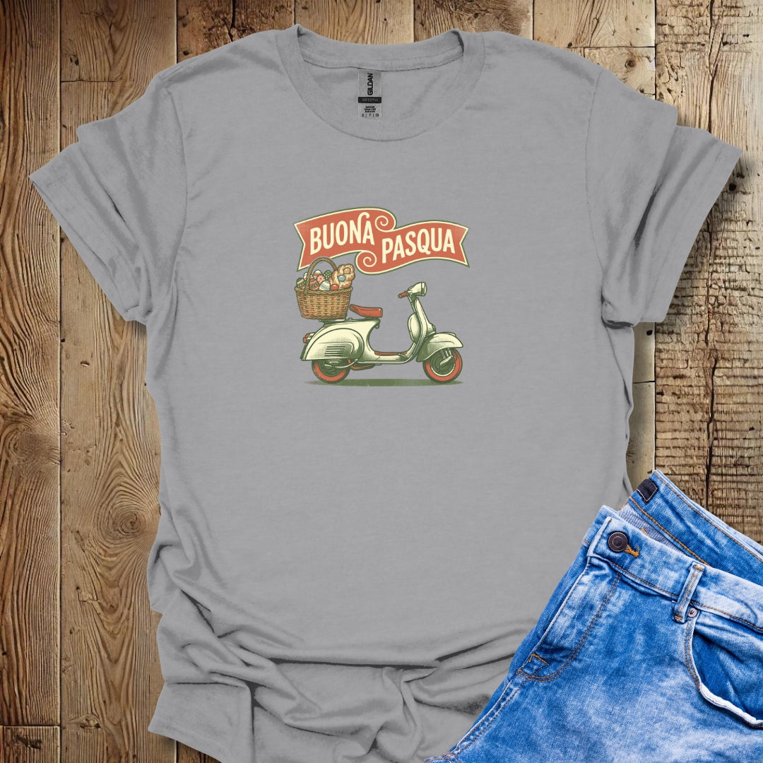 Buona Pasqua Vespa Lightweight Unisex T-shirt