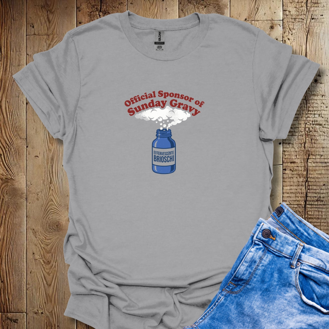 Brioschi Sponsor of Sunday Gravy Lightweight Unisex T-shirt