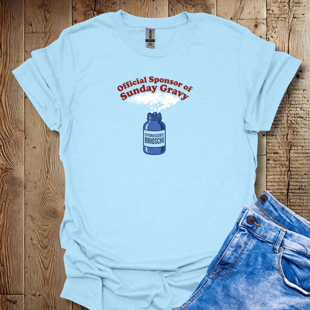 Brioschi Sponsor of Sunday Gravy Lightweight Unisex T-shirt