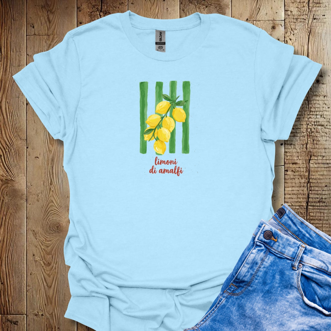 Limoni Amalfi Coast Lemons Lightweight Unisex T-shirt