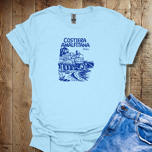 Costiera Amalfitana Amalfi Coast Lightweight Unisex T-shirt