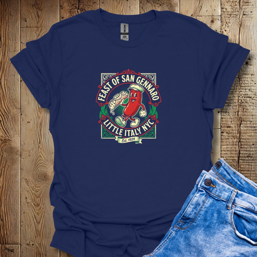 Feast of San Gennaro Little Italy NYC Lightweight Unisex T-shirt