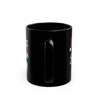 Santa's Favorite Italian Black Mug (11oz, 15oz)