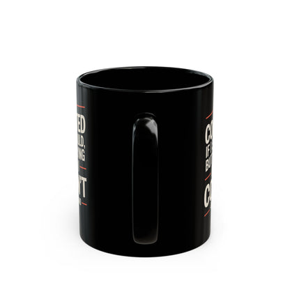 Rocky Marciano Conceited Quote Black Mug (11oz, 15oz)