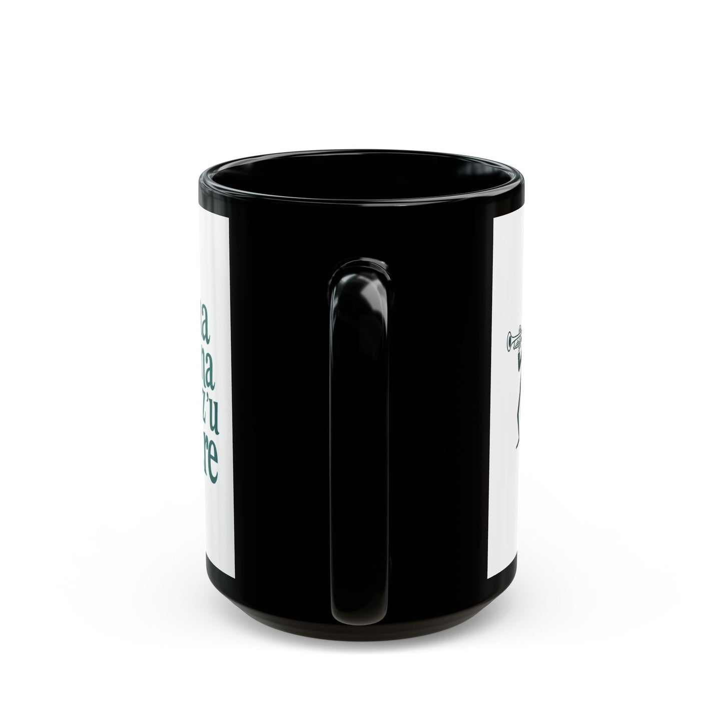 Louis Prima C'è La Luna Mezzo Mare Black Mug (11oz, 15oz)