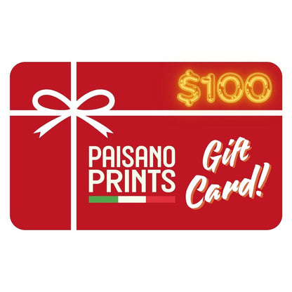 Paisano Prints Gift Card