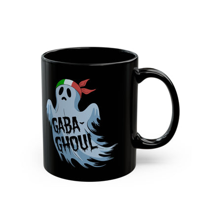 Halloween Gabaghoul Ghost Black Mug (11oz, 15oz)