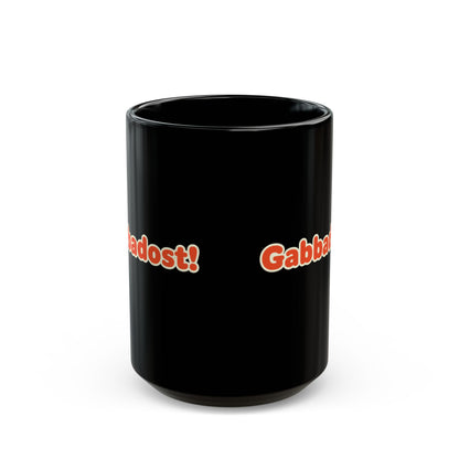 Gabbadost Black Mug (11oz, 15oz)
