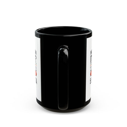 Married to an Italian Compensation Black Mug (11oz, 15oz)