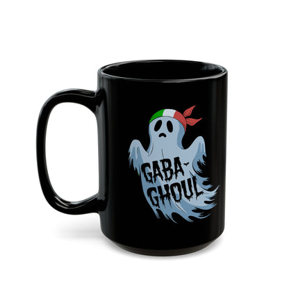 Halloween Gabaghoul Ghost Black Mug (11oz, 15oz)