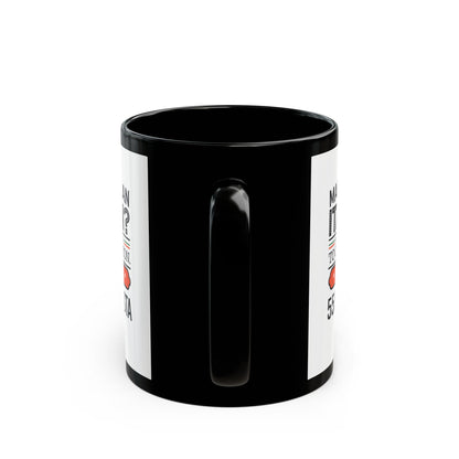 Married to an Italian Compensation Black Mug (11oz, 15oz)