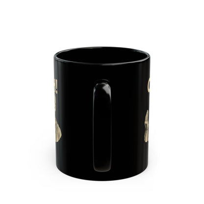Julius Caesar Oh Hand Gesture Quote Black Mug (11oz, 15oz)