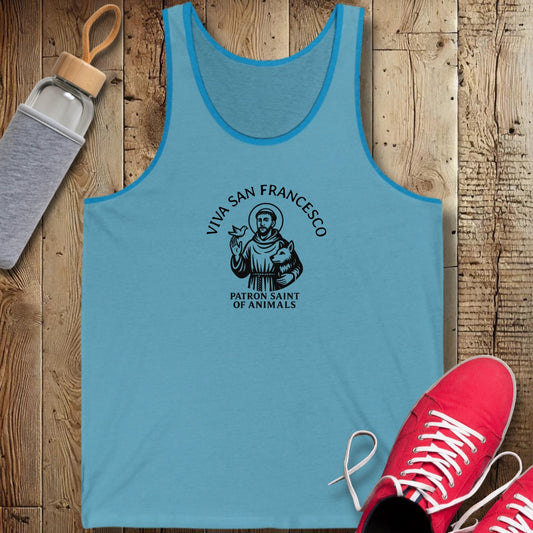 Viva San Francesco St Francis Unisex Jersey Tank