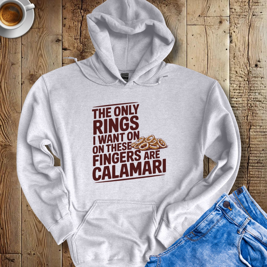 Calamari Rings Squid Hoodie Sweatshirt