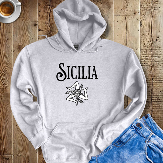 Sicilia Trinacria Sicily Hoodie Sweatshirt