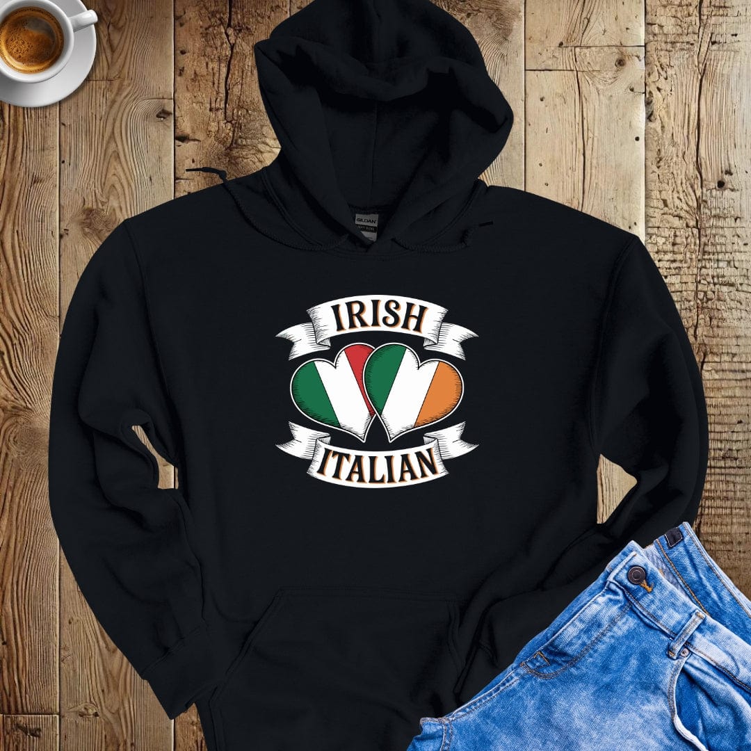 Half Irish Half Italian Hoodie Sweatshirt