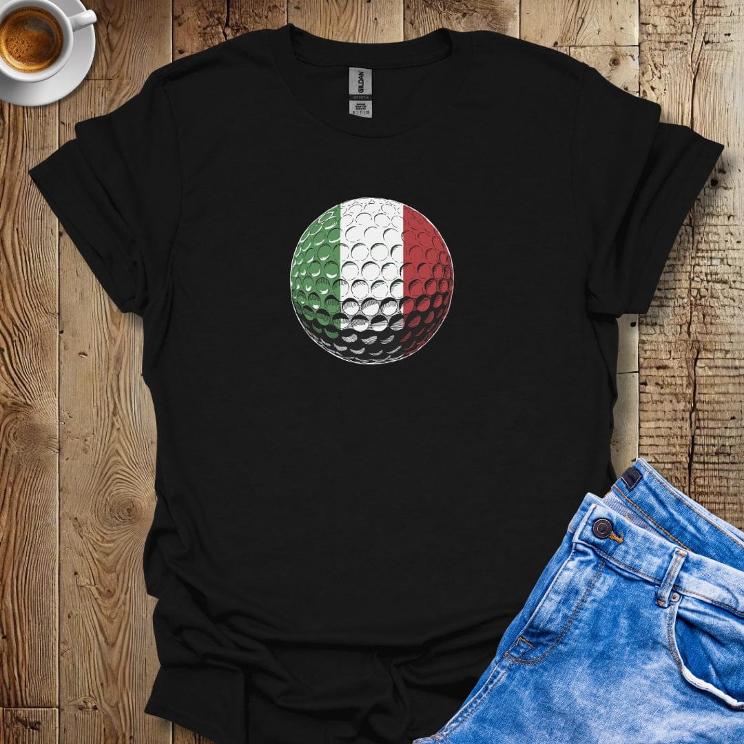 Italian Golf Ball Flag T-shirt