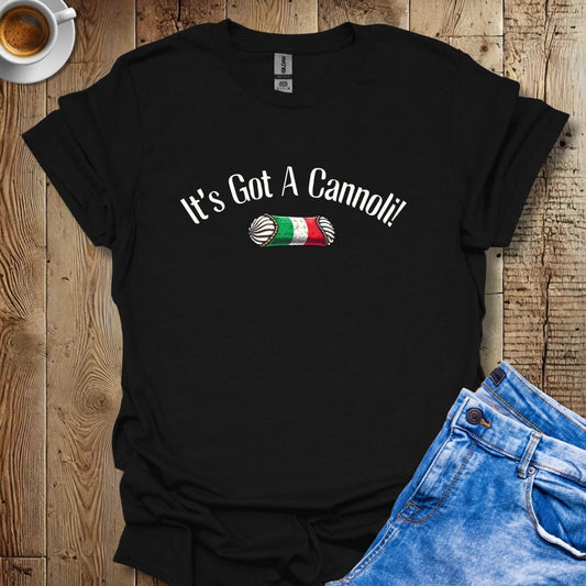 Funny Italian Gender Reveal It's Got A Cannoli It's a Boy T-shirt