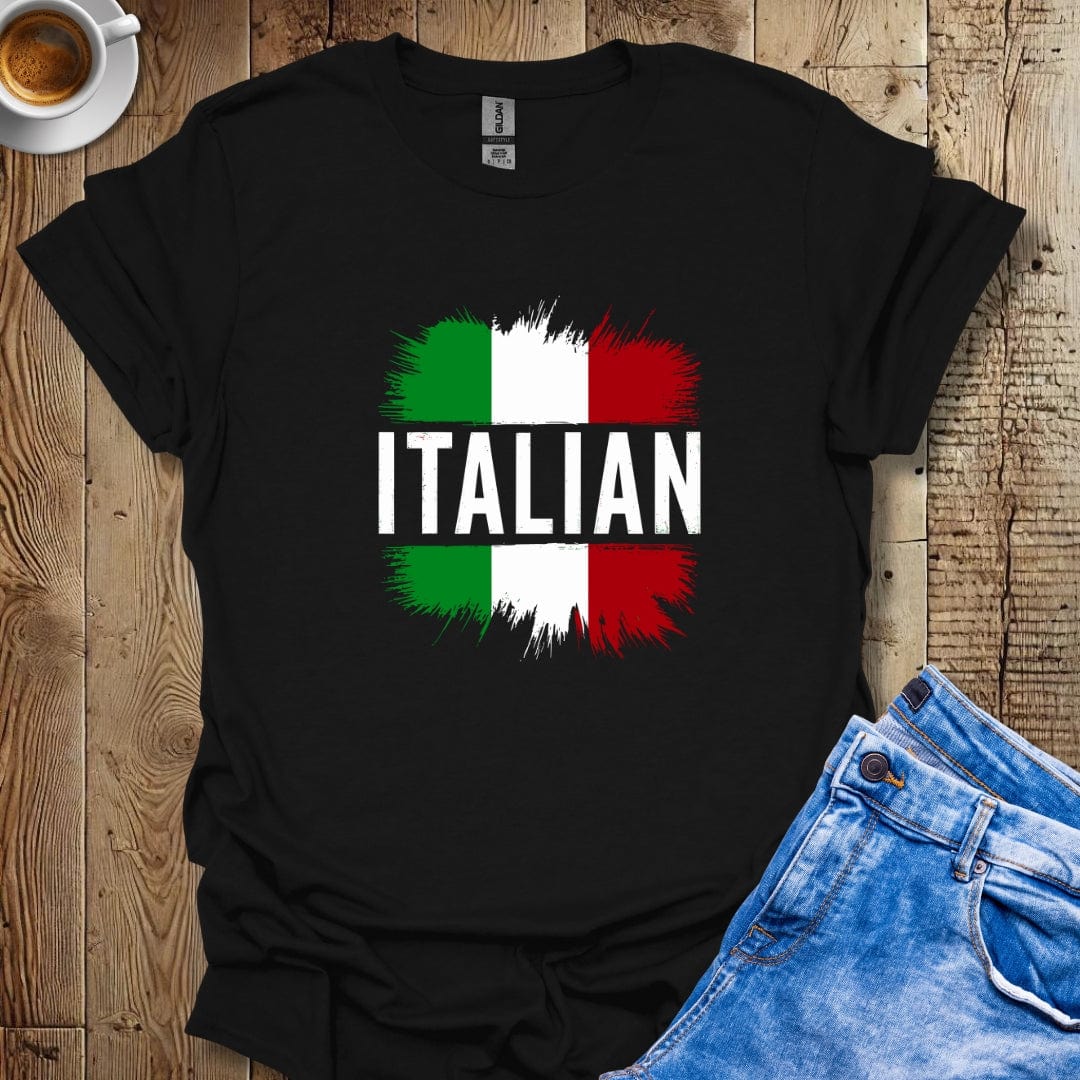 Italian Flag Pride T-shirt