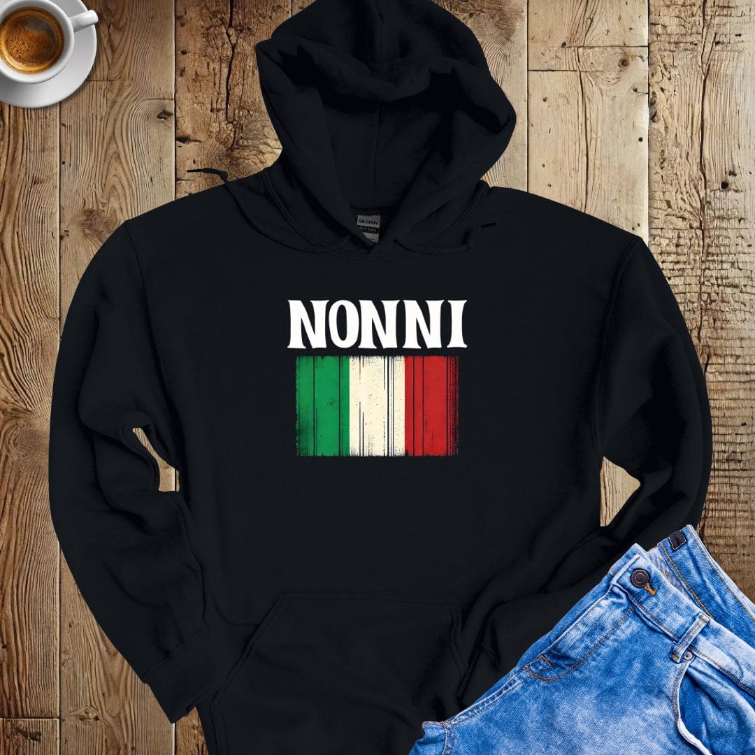 Nonni Italian Flag Hoodie Sweatshirt