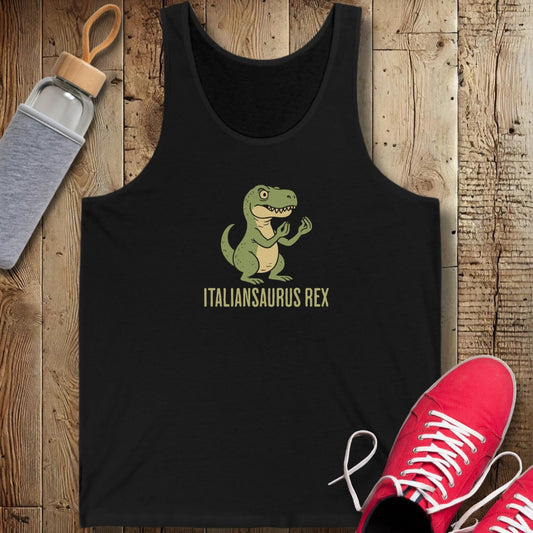 ItalianSaurus Rex Unisex Jersey Tank